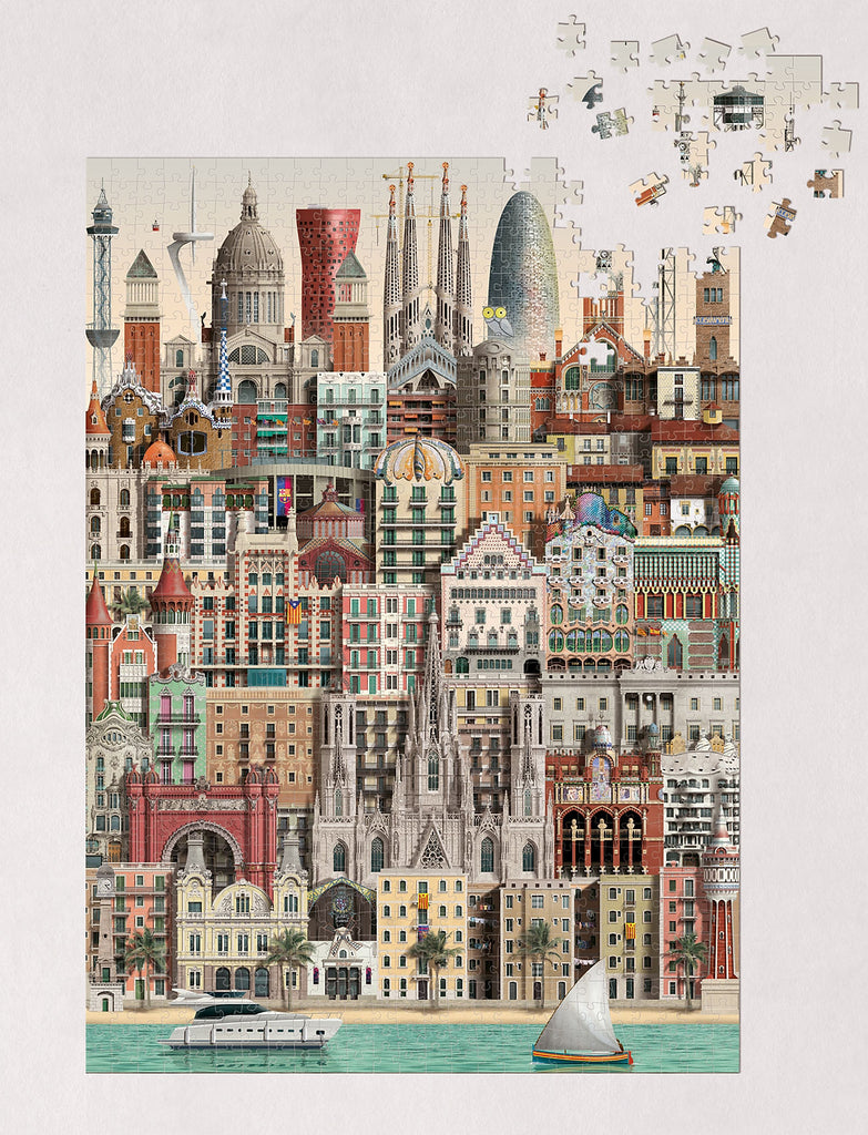 Puzzle Ville - Barcelone