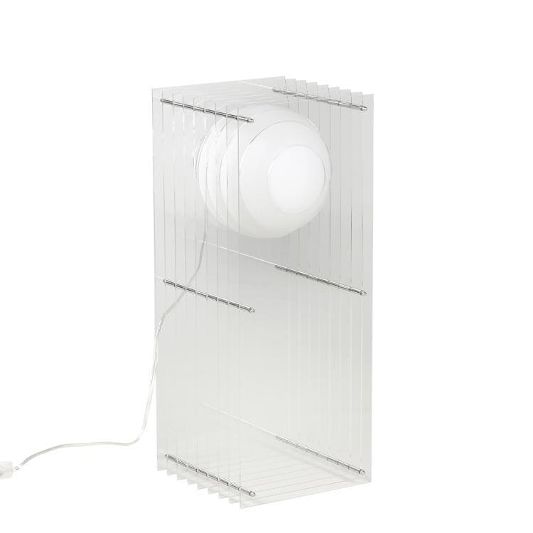 Lampe Rectangle plexi de la marque Bang, en acrylique. Coloris Blanche.