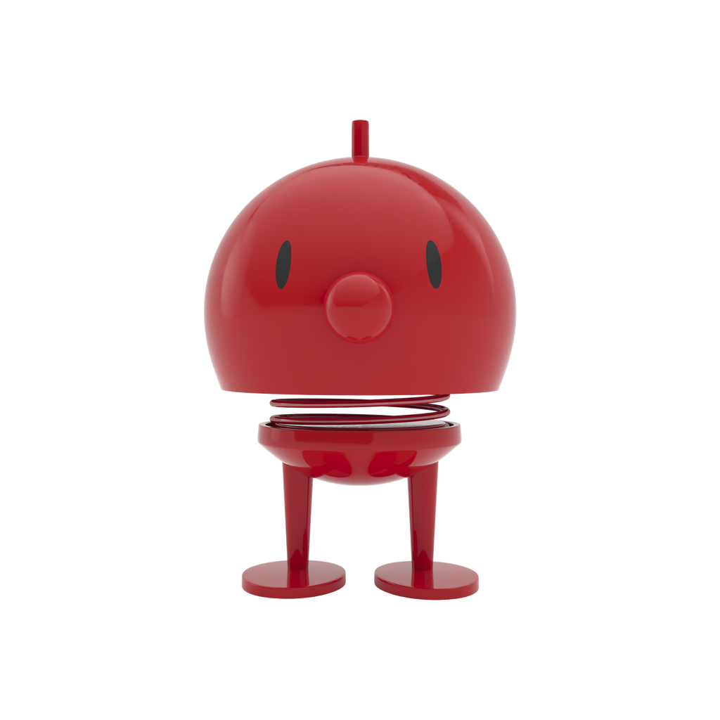 Bumble de la marque Hoptimist, en ABS et acier, taille L. Coloris Rouge.