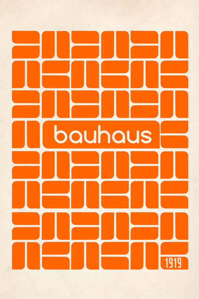 Bauhaus Orange 1919