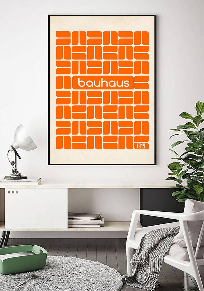 Bauhaus Orange 1919
